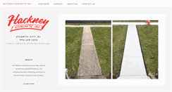 Desktop Screenshot of hackneyconcrete.com