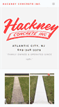 Mobile Screenshot of hackneyconcrete.com